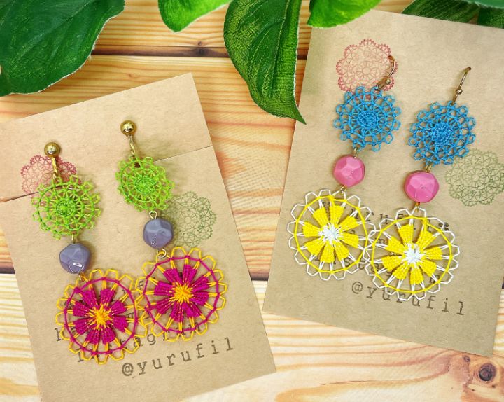 ニャンドゥティのピアス