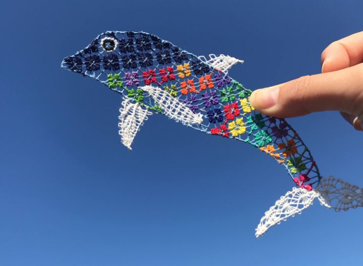 ニャンドゥティのイルカ